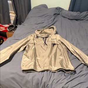Polo Ralph Lauren Silver Windbreaker Jacket